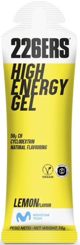 GEL HIGH ENERGY 76 GRS LEMON