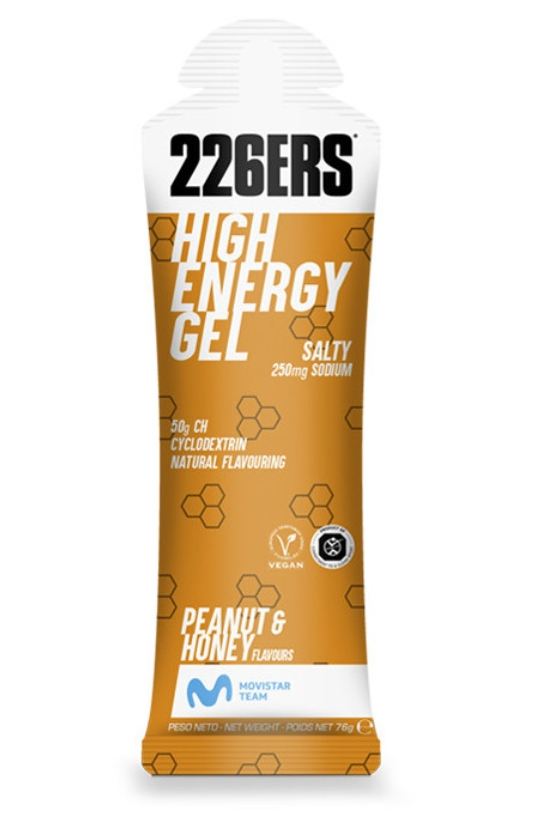 HIGH ENERGY GEL 76G SALTY PEANUT & HONEY